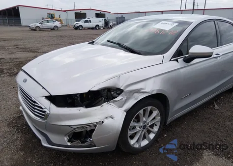 2019 Ford Fusion Hybrid Se из США, поврежденный, VIN 3FA6P0LU7KR151947